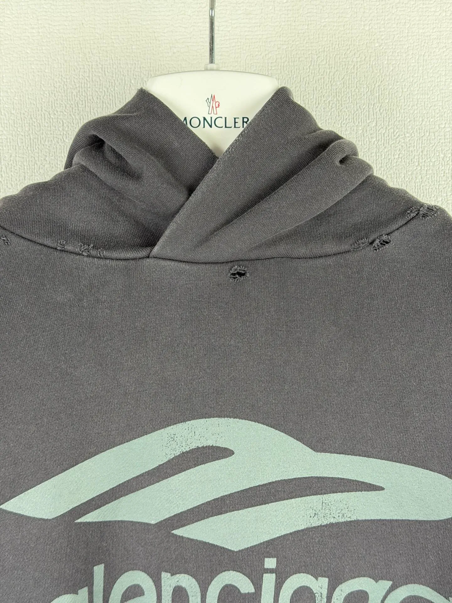 BALENCIAGA/ 25SS Logo Authentic 7562 ，400 ， ， ， ， ， 1：1 ， Size：S M L XL